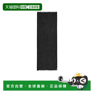 1h可退 香港直邮Loewe 徽标羊绒围巾 F811251X04