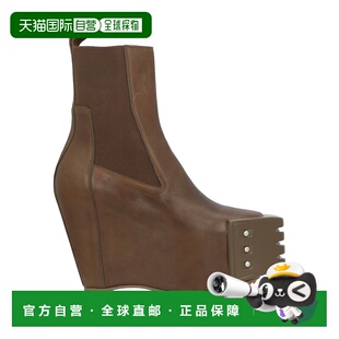 欧文斯 瑞克 男士 脚踝靴 舒适时 香港直邮rick brown棕色 owens