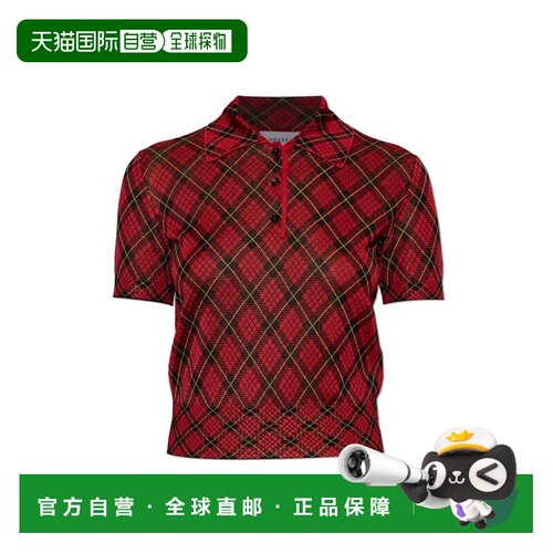 1h可退 香港直邮ALEXANDER MCQUEEN 女士POLO衫 858329Q1BGE6130
