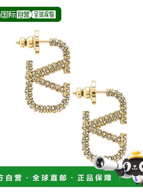 香港直邮Valentino 华伦天奴 女士 Vlogo 标志耳环 XW2J0G73YCW