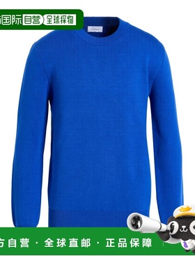 1h可退 香港直邮off-white 男士 毛衣 blue蓝色 舒适时尚
