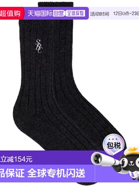 1h可退 香港直邮SPORTY & RICH 女士 羊绒袜子 AC07864302GY11