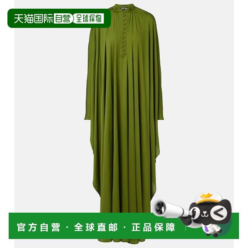 香港直邮Tom Ford 汤姆 福特 女士 垂褶真丝乔其纱土耳其式长衫