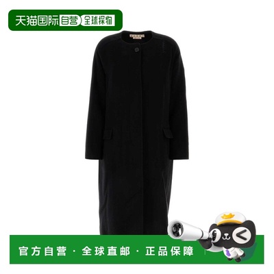 1h可退 香港直邮Marni 玛尼 女士 单排扣大衣 SPMA0024KSUTWA21