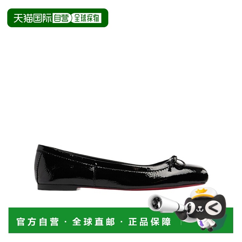 香港直邮Christian Louboutin 方头芭蕾舞鞋 81I-ACH018路铂廷