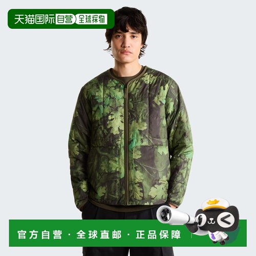 自营欧洲直邮The North Face北面 Lhotse男士尼龙轻量保暖印花夹