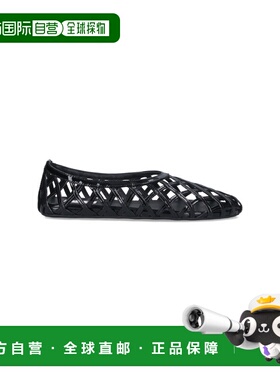 1h可退 香港直邮alaia 女士 Alaia 黑色平底鞋 AA3A045CK212
