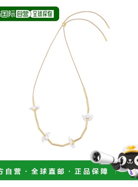 1h可退 香港直邮Loewe Flor 纯银珐琅项链 JJ03241X03