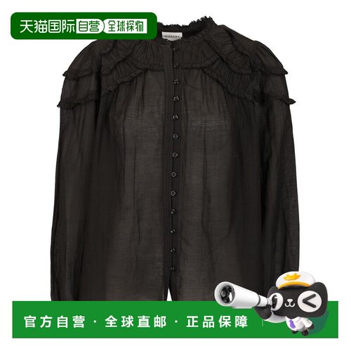 欧洲直邮ISABEL MARANT ÉTOILE 女士衬衫 25AHT0681FBB3J04E01BK