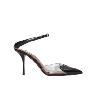 香港直邮Alaia 漆皮小牛皮高跟鞋 AA3E051CK150