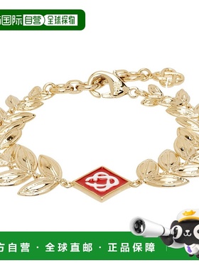 1h可退 香港直邮Casablanca 男士 Laurel Leaf 手链 APF25JW25401