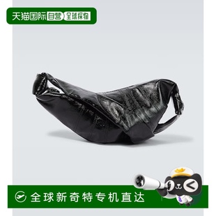 牛角包形小號(hào)肩包 1h可退 男士 black黑色 香港直郵Lemaire 舒適