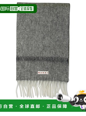 1h可退 香港直邮Marni 玛尼 女士 Logo Patch 围巾 SCMC0139Y0UAW