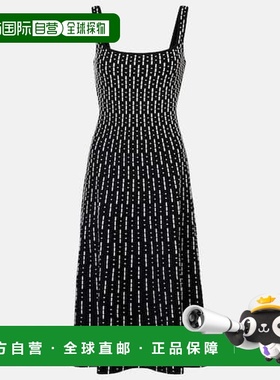 1h可退 香港直邮Staud 女士 Ellison 紧身针织中长连衣裙