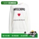 white白色 1h可退 舒适时 女士 毛衣 香港直邮Moschino 莫斯奇诺
