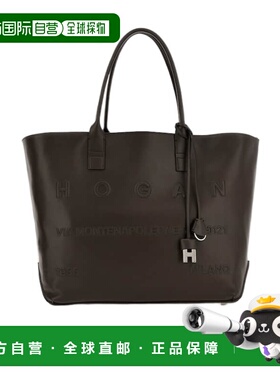 1h可退 香港直邮HOGAN 25FW Script 中号购物袋 Women