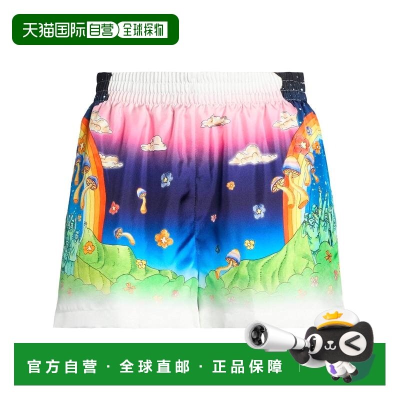 香港直邮Casablanca 女士 短裤 blue蓝色 舒适时尚,女装/女士精品,休闲裤,淘宝优惠券,粉丝福利购,淘宝优惠卷