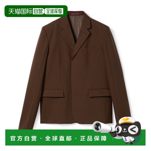 1h可退 香港直邮Gucci 古驰 男士 饰印花压纹羊毛夹克 813982Z7AL