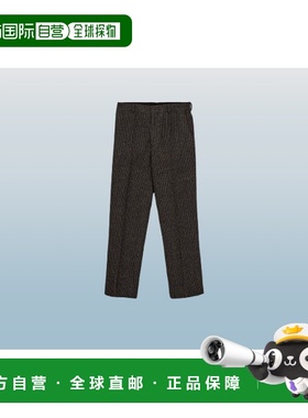 1h可退 香港直邮AURALEE 男士 SLACKS A25AP04LS 羊驼毛羊毛真丝