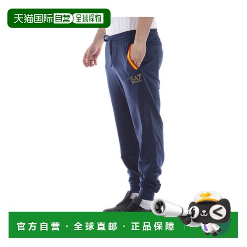 1h可退 香港直邮EA7 EMPORIO ARMANI 男士休闲裤 3ZPPA8PJ05ZBLUE