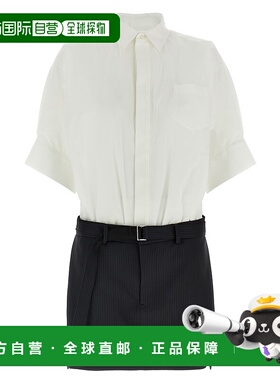 1h可退 香港直邮Sacai 女士 拼接设计连衣裙 2507698 colorful花