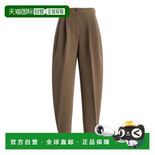 1h可退 香港直邮The Frankie Shop 女士 Doyer 褶裥阔腿裤休闲裤