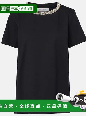 香港直邮Nina Ricci 莲娜丽姿 女士 精饰棉质T恤 000664