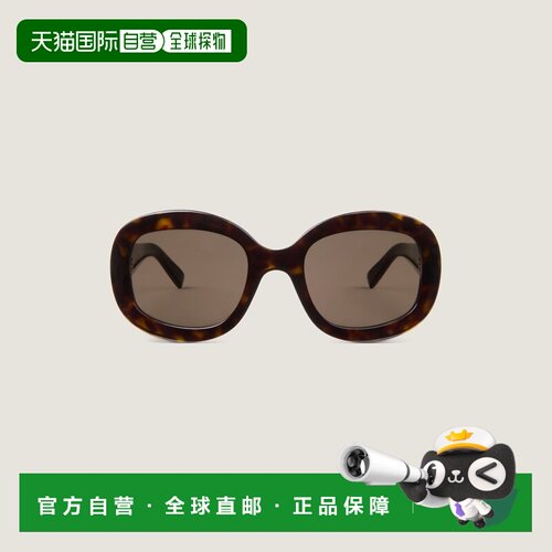 自营欧洲直邮Givenchy纪梵希 CITY女士醋酸酯棕色太阳镜配饰