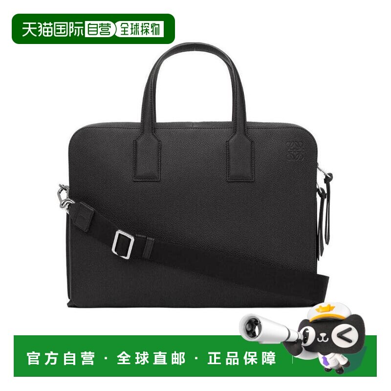 1h可退 香港直邮LOEWE 男士手提包 33712P571100 CO 黑色 Goya le