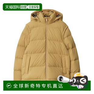 80979441高端流行 香港直郵Burberry 子羽絨服 休閑時尚 可拆卸袖