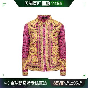 衬衫 10001901A09023 单排扣长袖 香港直邮Versace