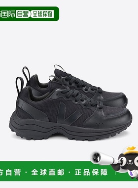 自营欧洲直邮VEJA Venturi系列黑色热塑性聚氨酯V标识运动鞋 男女