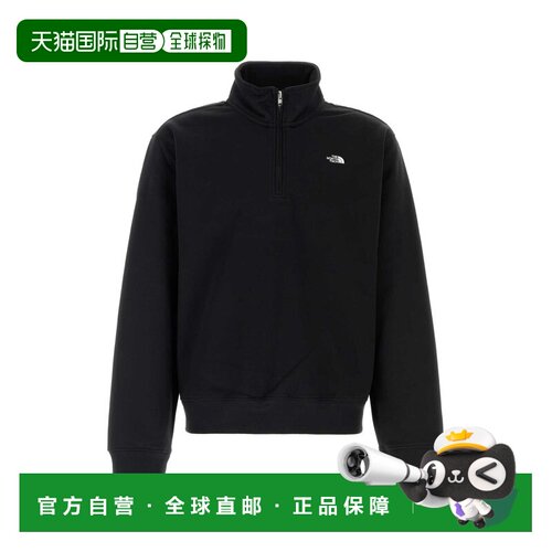 1h可退 香港直邮the north face 北面 男士 黑色棉混纺卫衣 NF0A8