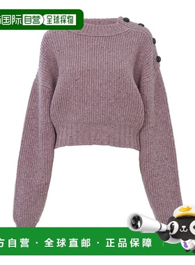 香港直邮Chloe 针织短款立领毛衣 CH25WMP11640