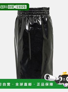 1h可退 香港直邮Tom Ford 汤姆 福特 女士 皮革中长半身裙 000998