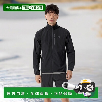 自营1h可退 欧洲直邮Arcteryx始祖鸟 Ossa Stowhood男士黑色尼龙