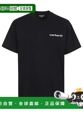 1h可退 香港直邮CARHARTT WIP 男士 PRE and Polos T恤黑色T恤 I0