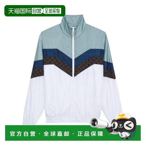 Celine 尼龙立领防风夹克 2W382495M-01OP