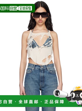 1h可退 香港直邮rick owens 瑞克 欧文斯 DRKSHDW 女士 灰白色 Ho