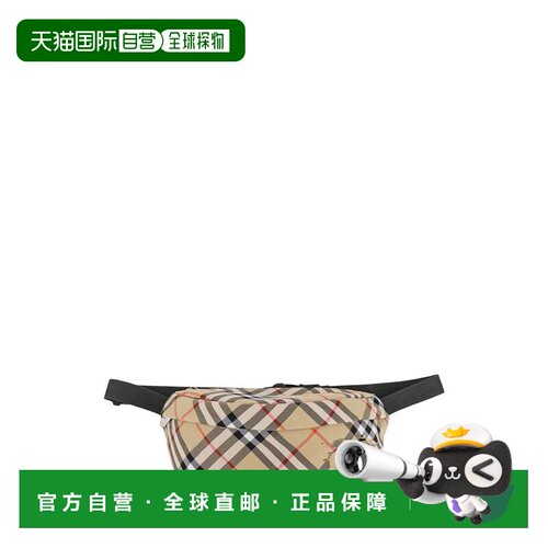 1h可退 欧洲直邮burberry 男士 单肩包新款腰包