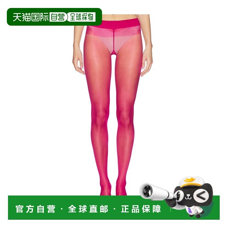香港直邮Wolford 女士 20 缎面质感连裤袜 14776 red红色 舒适时