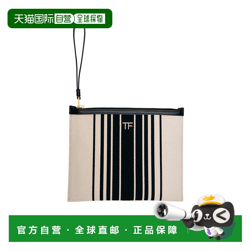 香港直邮Tom Ford 刺绣徽标手拿包 S0522TCN056G