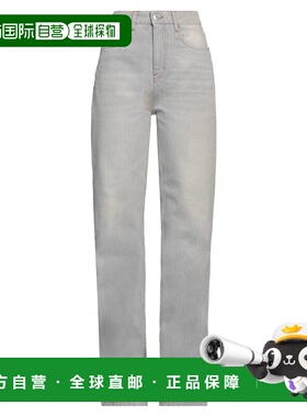 香港直邮Ami Paris 女士 牛仔长裤 grey灰色 舒适时尚