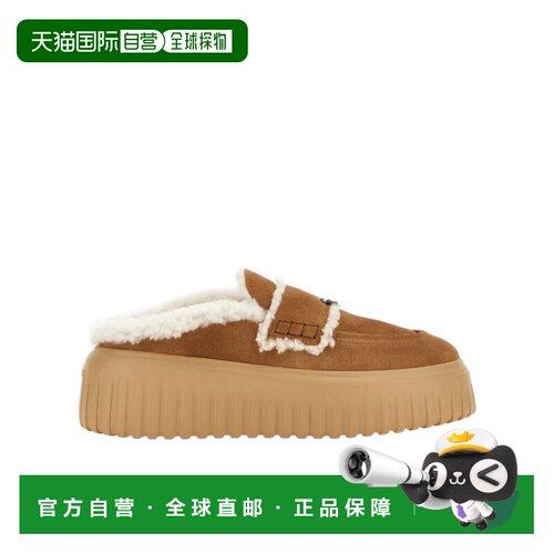 1h可退 香港直邮Hogan H-Stripes 穆勒鞋 HXW6450FX30BTM女鞋厚底