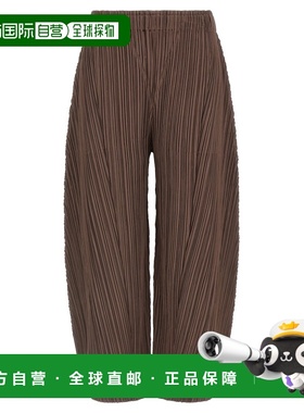欧洲直邮pleats please issey miyake 女士 休闲裤阔腿裤
