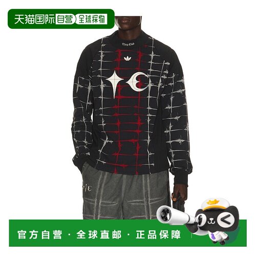 香港直邮Adidas 男士 x Thug Club Goalie T恤 KF6913