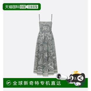喇叭中长连衣裙 1h可退 欧洲直邮Dior 迪奥 Dioriviera