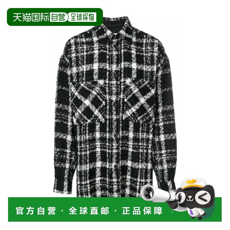 香港直邮FAITH CONNEXION 男士衬衫 X1819T00009BLACK AW2019
