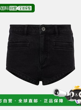 1h可退 香港直邮Self-Portrait 女士 牛仔短裤 black黑色 舒适时