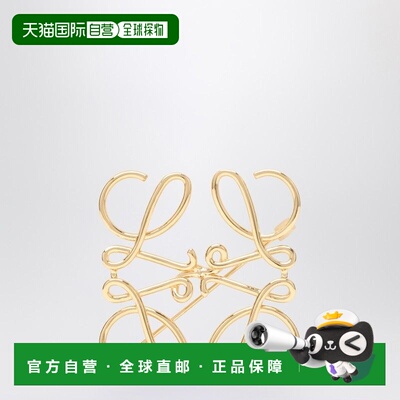 香港直邮LOEWE 女士耳饰 AW2026 11125020PR8130 耳夹金色